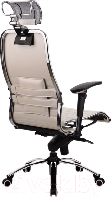 Кресло офисное Metta Samurai K-3 (белый лебедь)
