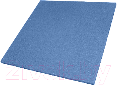 Резиновая плитка EcoStep 500x500x10 (синий)