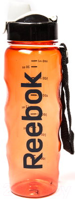 Бутылка для воды Reebok RABT-P75ORREBOK