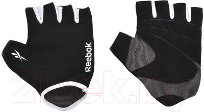 Перчатки для пауэрлифтинга Reebok RAEL-11134BK (L/XL, черный)