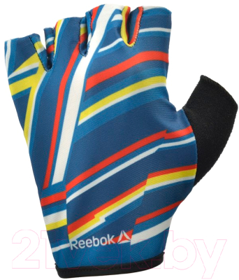 Перчатки для пауэрлифтинга Reebok RAGB-12331ST (XS, моноколор)