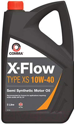 Моторное масло Comma X-Flow Type XS 10W40 / XFXS5L (5л)
