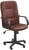 Кресло офисное Halmar Denzel (темно-коричневый) - 