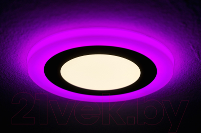 Точечный светильник Truenergy 12+4W 10215 (розовый)