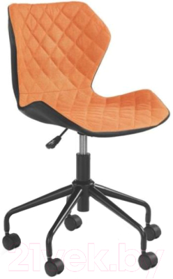 Кресло офисное Halmar Matrix (черный/оранжевый)