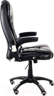 Кресло офисное Calviano Manager с массажем (чёрный)