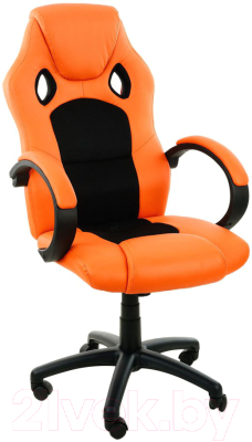 Кресло геймерское Calviano XRacer Pro (оранжевый/чёрный)