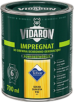 Защитно-декоративный состав Vidaron Impregnant V02 Золотистая сосна (700мл) - 