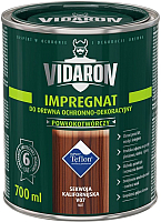 Защитно-декоративный состав Vidaron Impregnant V07 Калифорнийская секвойя (700мл) - 