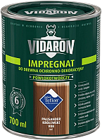 Защитно-декоративный состав Vidaron Impregnant V08 Королевский палисандр (700мл) - 
