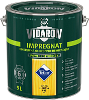 Защитно-декоративный состав Vidaron Impregnant V02 Золотистая сосна (9л) - 