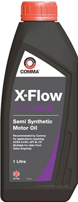 Моторное масло Comma X-Flow Type F 5W30 / XFF1L (1л)