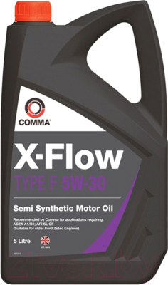 Моторное масло Comma X-Flow Type F 5W30 / XFF5L (5л)