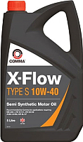 Моторное масло Comma X-Flow Type S 10W40 / XFS5L (5л) - 