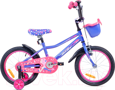 Детский велосипед AIST Wiki 14 (фиолетовый)