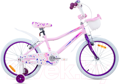 Детский велосипед AIST Wiki 14 (розовый)