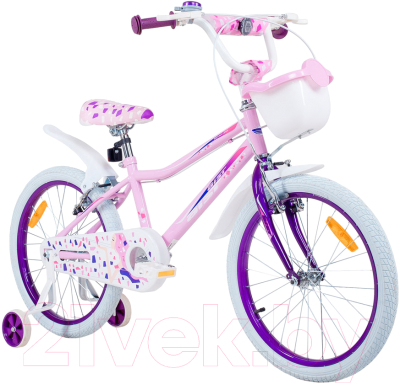Детский велосипед AIST Wiki 14 (розовый)