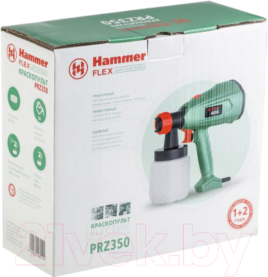 Краскопульт электрический Hammer Flex PRZ350