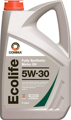 Моторное масло Comma Ecolife 5W30 / ECL5L (5л)