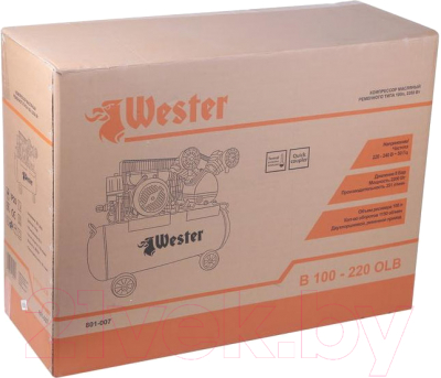 Воздушный компрессор Wester B 100-220 OLB