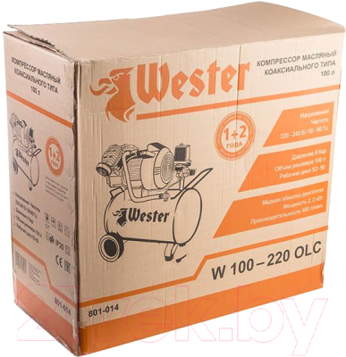 Воздушный компрессор Wester W 100-220 OLC