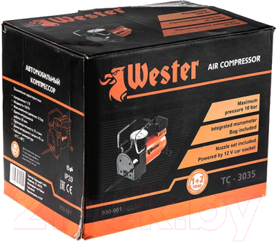 Автомобильный компрессор Wester TC-3035