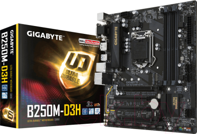 Материнская плата Gigabyte GA-B250M-D3H