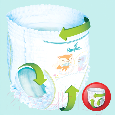 Подгузники-трусики детские Pampers Pants 3 Midi (26шт)