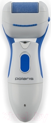 Электропилка для ног Polaris PSR 1016R (белый/синий)