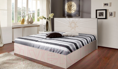 Двуспальная кровать Территория сна Аврора 5 200x180 (с подъемным механизмом)
