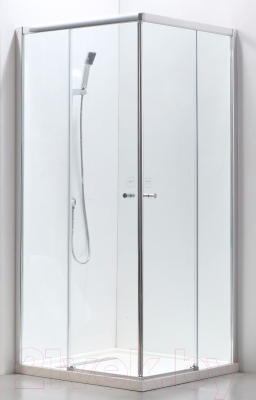 Душевой уголок Adema Glass Vierkant / AG5112-100 (тонированное стекло)