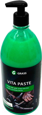 Очиститель для рук Grass Vita Paste для рук от сильных загрязнений / 211701 (1л)