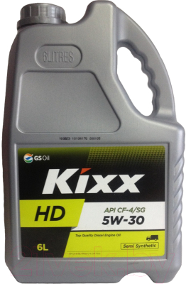 Моторное масло Kixx Semi Synthetic HD 5W30 / L525736 (6л)