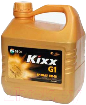 Моторное масло Kixx G1 5W40 L5313430E1 / L2102430E1 (3л)