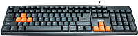Клавиатура Dialog KS-020U (черный/оранжевый) - 