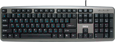 Клавиатура Dialog KS-020U (серый)