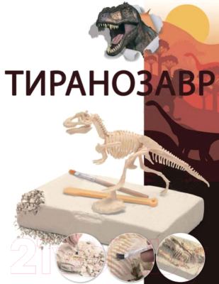 Набор для творчества Bradex Юный археолог DE 0274 (тиранозавр)