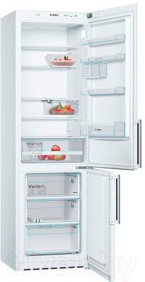 Холодильник с морозильником Bosch KGE39XW2OR