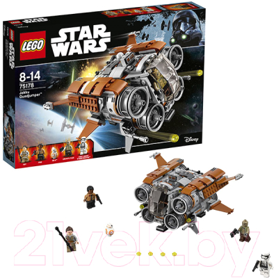 Конструктор Lego Star Wars Квадджампер Джакку 75178