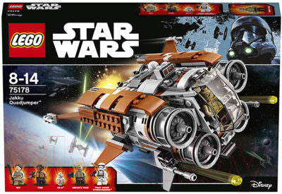 Конструктор Lego Star Wars Квадджампер Джакку 75178