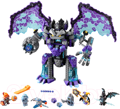Конструктор Lego Nexo Knights Каменный великан-разрушитель 70356