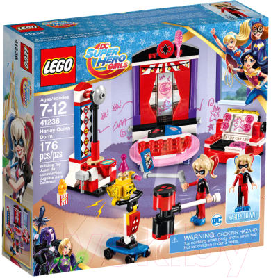 Конструктор Lego DS Super Hero Girls Дом Харли Квинн 41236