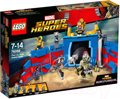 Конструктор Lego Super Heroes Тор против Халка: Бой на арене 76088