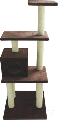 Комплекс для кошек UrbanCat K148-02-06 (коричневый)
