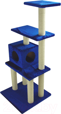 Комплекс для кошек UrbanCat K148-02-09 (синий)