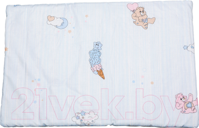 Комплект постельный для малышей Баю-Бай Забава / К20-З4 (голубой)