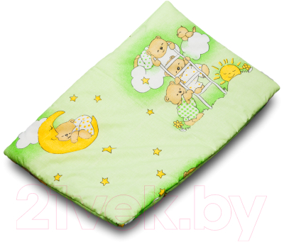 Комплект постельный для малышей Баю-Бай Нежность / К20-Н3 (зеленый)