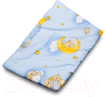 Комплект постельный для малышей Баю-Бай Нежность / К20-Н4 (голубой)