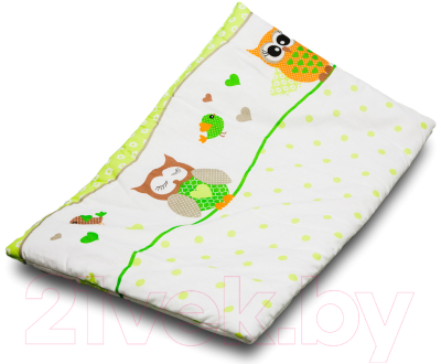 Комплект постельный для малышей Баю-Бай Раздолье / К20-Р3 (зеленый)