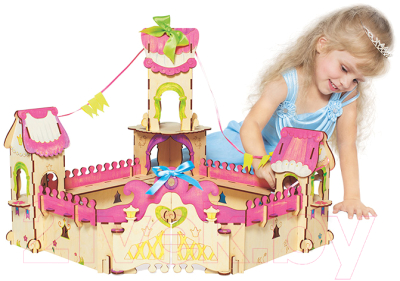 Кукольный домик Woody Дворец Принцессы / 00808
